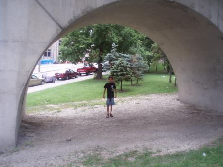 c moi dans un tunnel